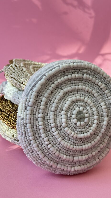 Bali maciņš round white