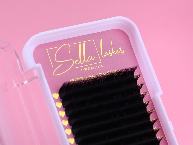 Sella Lashes PROFFESIONAL Black LD curl